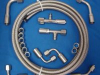Gotta Show 343120 stainless braided AC hose kit